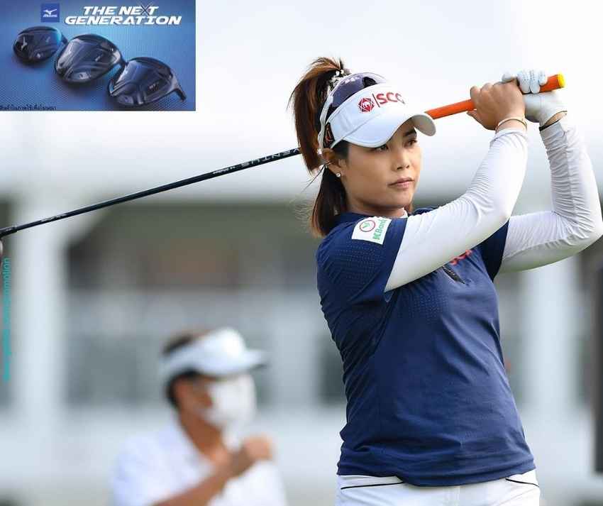 โมรียา จุฑานุกาล สาวไทยเพียงรายเดียวที่ผ่านรอบแบ่งกลุ่มเข้ามาได้ในกอล์ฟแมตช์เพลย์ รายการ Bank of Hope LPGA Match Play 