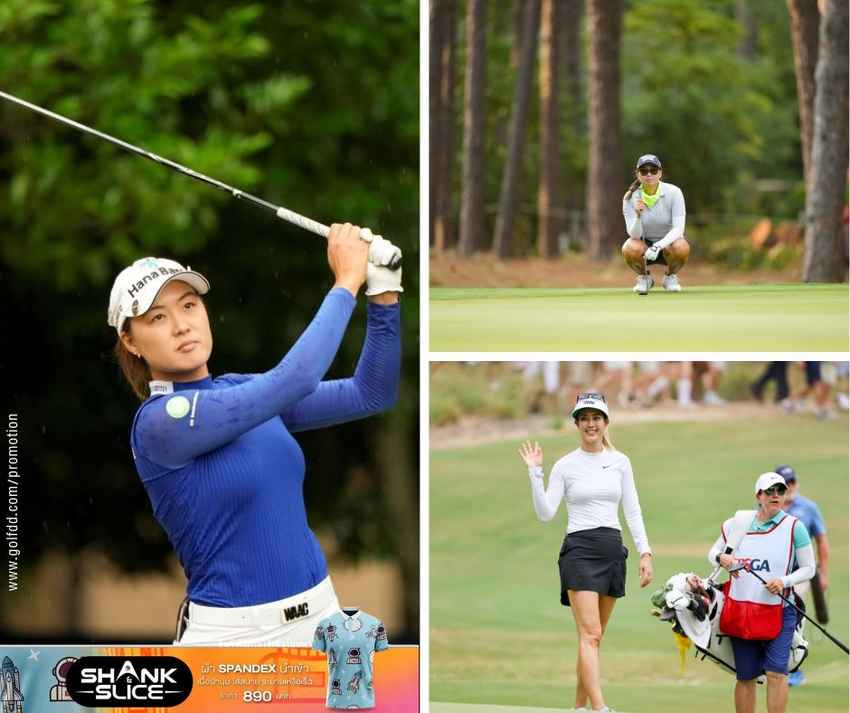 MINA HARIGAE, MINJEE LEE สําหรับ U.S. WOPEN LEAD 