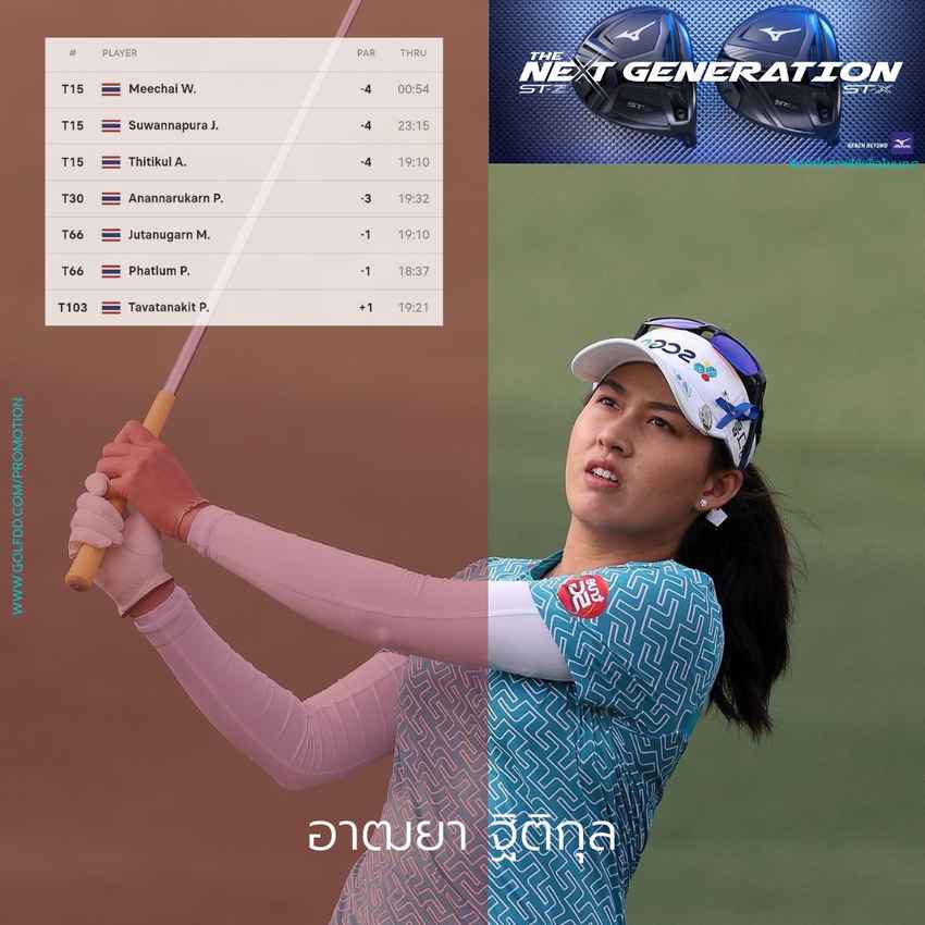 ผลงาน 7 โปรสาวไทย จบรอบแรกกอล์ฟแอลพีจีเอทัวร์ Meijer LPGA Classic for Simply Give 