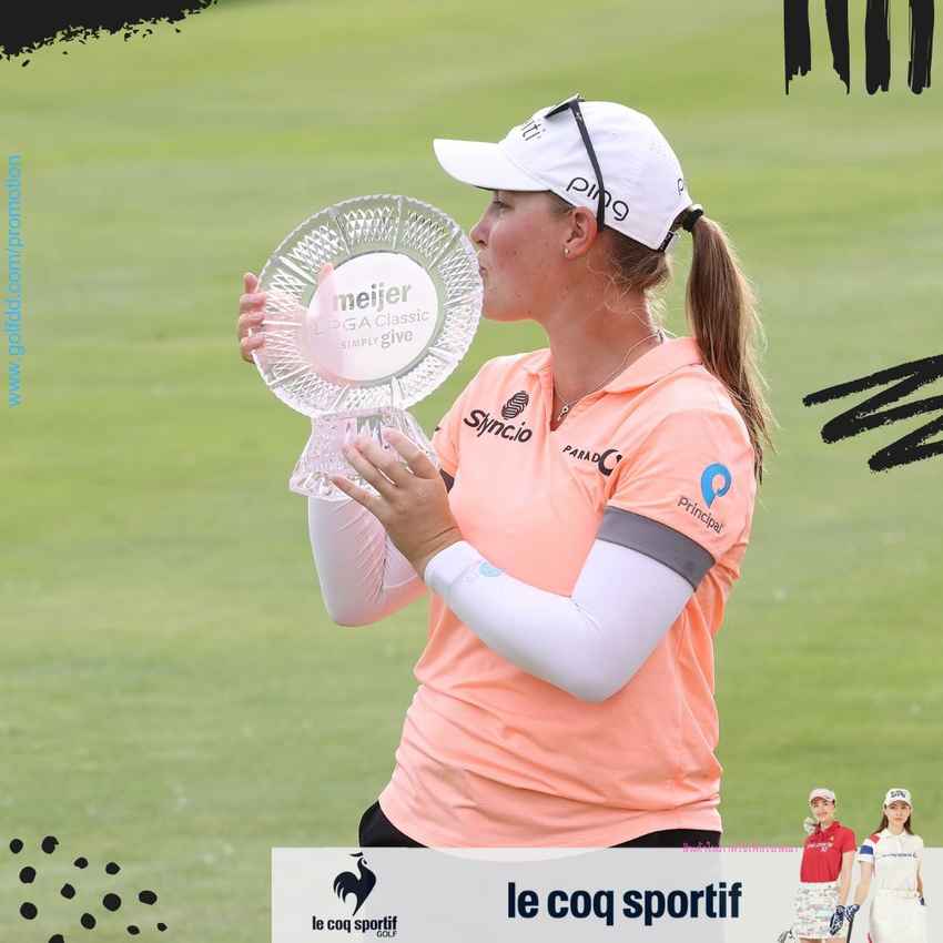 เจนนิเฟอร์ คัปโช ดวลเพลย์ออฟชนะ คว้าแชมป์ Meijer LPGA Classic for Simply Give 