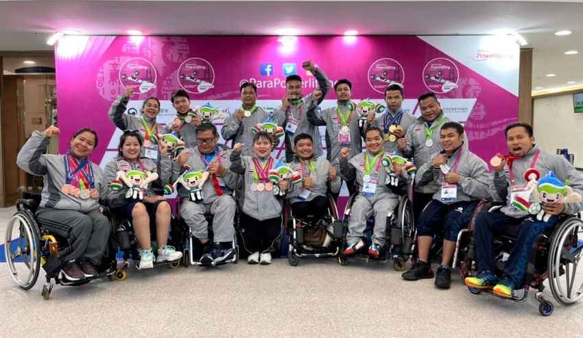 ยกเหล็กคนพิการไทยปิดฉากคว้า 12 ทอง 6 เงิน 13 ทองแดงที่เกาหลีใต้ 