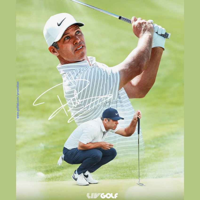 พอล เคซีย์ นักกอล์ฟคนที่ 22 ของ LIV Golf ที่อยู่ในท็อป 100 ของโลก ณ เวลานี้ 
