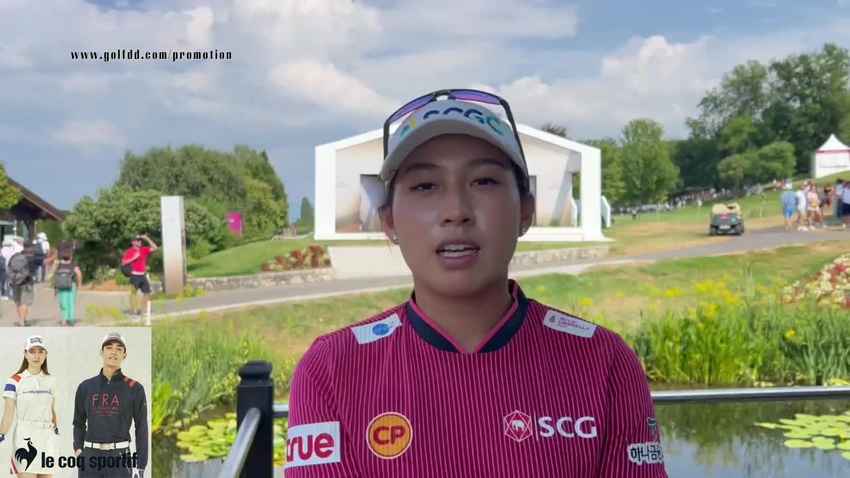 จบรอบสามกอล์ฟเมเจอร์  Amundi Evian Championship ณ สนาม Evian Resort Golf Club ประเทศฝรั่งเศส 