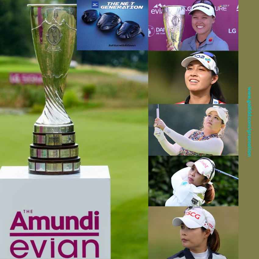 “จีโน่”อาฒยา ฐิติกุล จบที่ 8 ร่วม กอล์ฟเมเจอร์รายการ Amundi Evian Championship ที่ฝรั่งเศส เมื่อวันที่ 24 กรกฎาคม 2565 