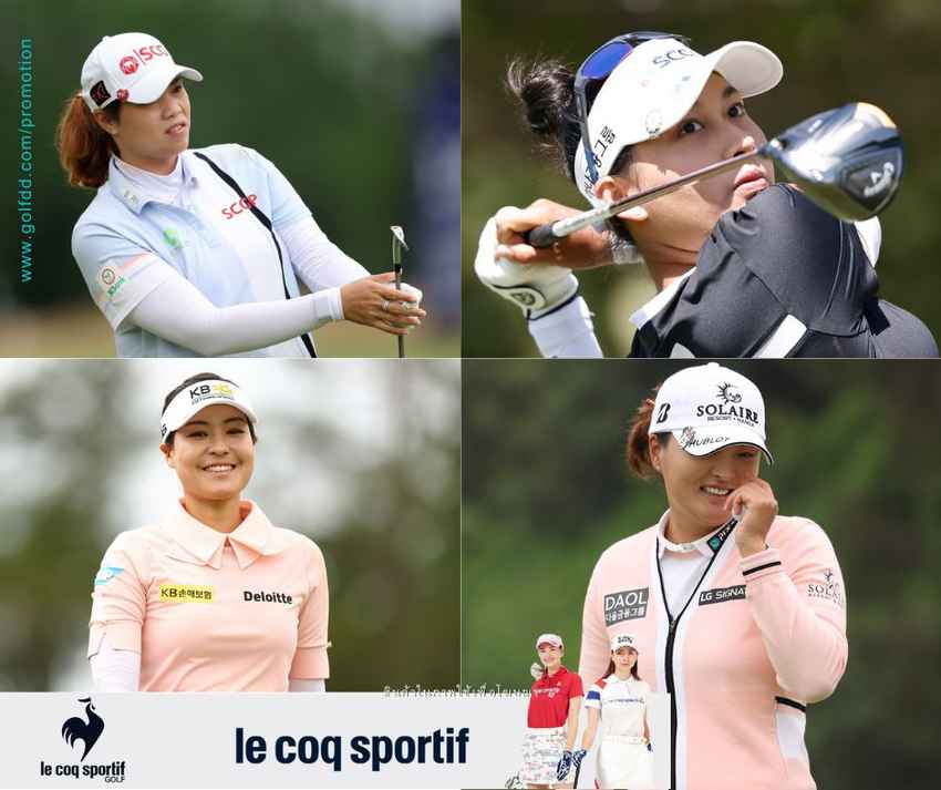 Featured group(ก๊วนที่แฟนกอล์ฟจะมีโอกาสชมมากที่สุดในช่วงถ่ายทอดสด) รอบแรก Trust Golf Women’s Scottish Open วันที่ 28 กรกฎาคม 