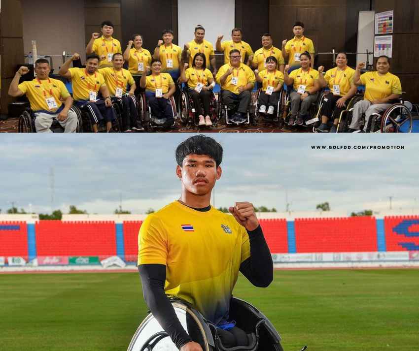 'ฟิว อธิวัฒน์' ถือธงชาติไทยเข้าสนามพิธีเปิดอาเซียนพาราเกมส์ 30 ก.ค. 