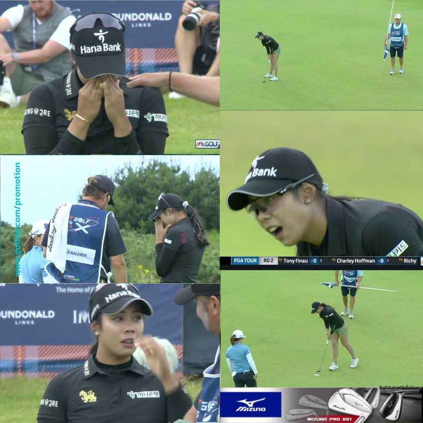 แพทตี้ ธวัชธนกิจ ทำรอบสอง 6 อันเดอร์ 66 จาก 7 เบอร์ดี้ 1 โบกี้ สกอร์รวม 2 อันเดอร์ ผ่านเข้ารอบ (ตัดที่ 1 อันเดอร์) 