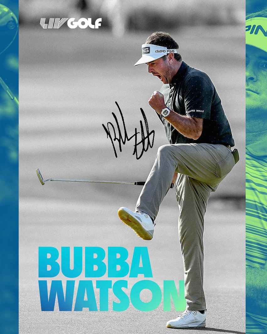 บับบา วัตสัน สมาชิกใหม่ LIV Golf 