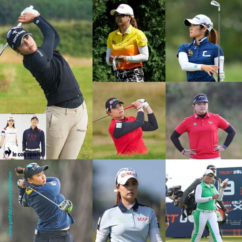 9 จาก 12 สาวไทยผ่านเข้ารอบ กอล์ฟ Trust Golf Women’s Scottish Open 2022 