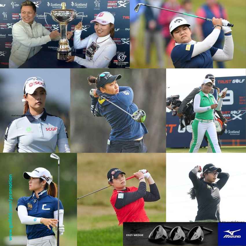 2 สาวนักกอล์ฟไทย หลังจบ Trust Golf Women’s Scottish Open ทำผลงานดีสุดในบรรดาโปรสาวไทย 