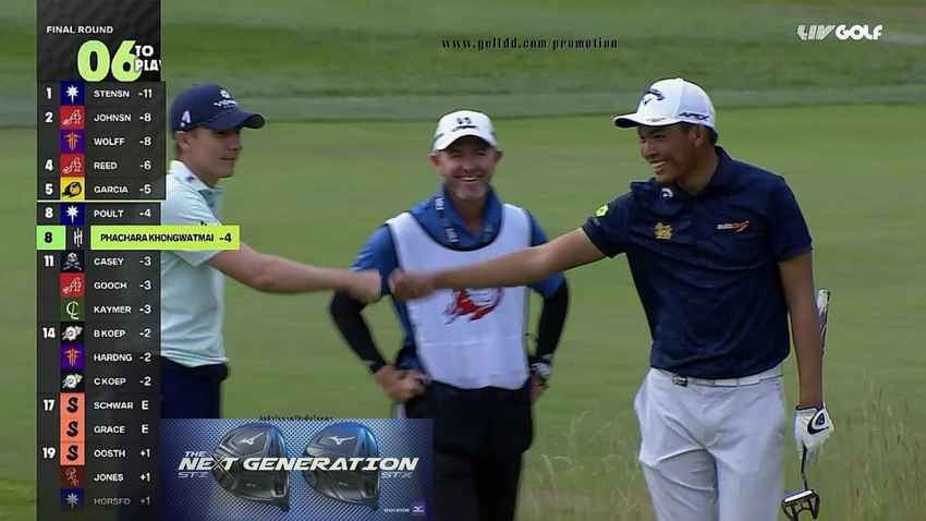 พชร คงวัดใหม่ จบที่ 13 ร่วม ในการแข่งขันกอล์ฟ LIV Golf Invitational -Bedminster เมื่อวันที่ 31 กรกฎาคมนี้ 