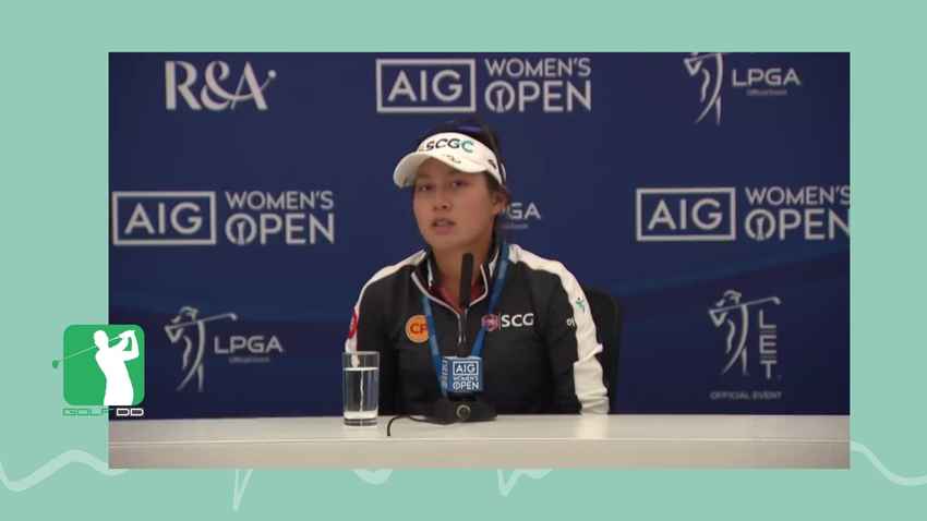 สาวไทยที่เข้าร่วมแข่งขัน AIG Women’s Open ให้สัมภาษณ์ก่อนที่กอล์ฟเมเจอร์สุดท้ายของปี 