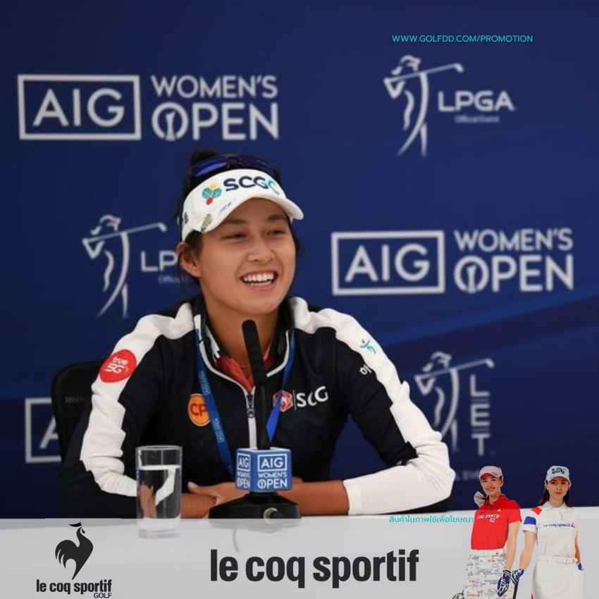“จีโน่” อาฒยา ฐิติกุล 1 ใน 8 สาวไทยที่เข้าร่วมแข่งขัน AIG Women’s Open ซึ่งจะเปิดฉากขึ้นในวันพรุ่งนี้ 