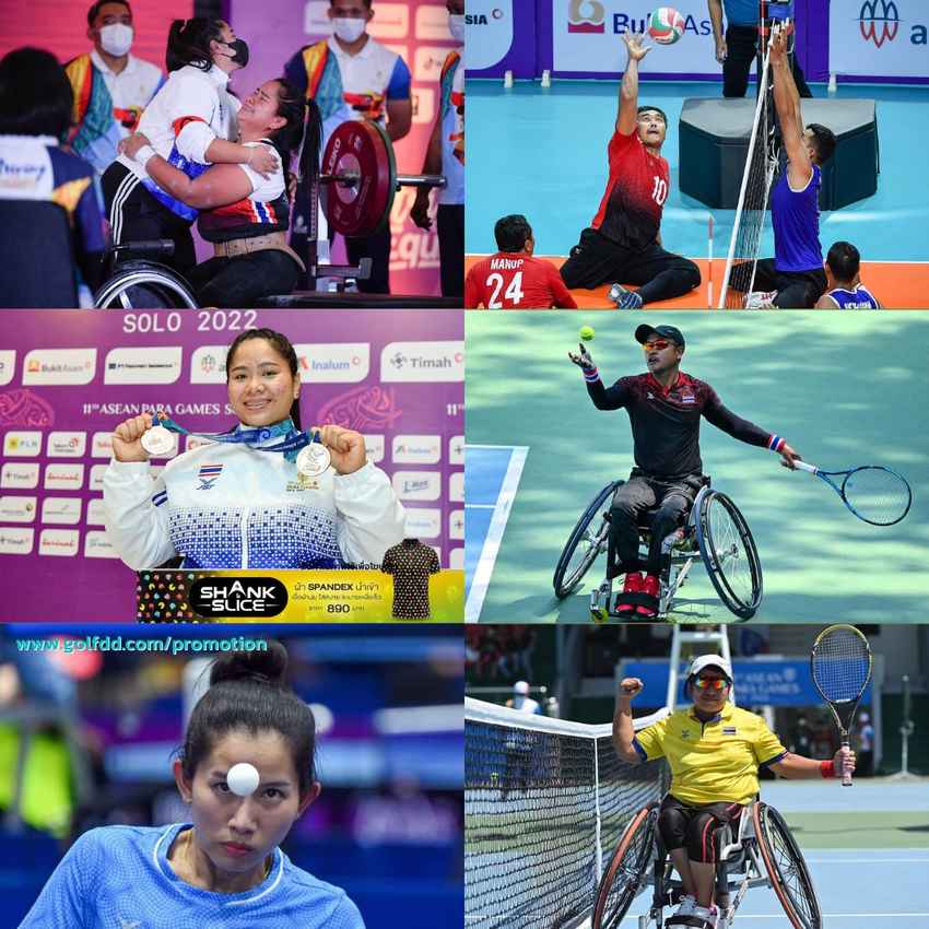 นักกีฬาพาราไทยกวาดเหรียญรางวัลไปแล้ว 78 เหรียญทอง 59 เหรียญเงิน และ 49 เหรียญทองแดง  รั้งอยู่ในอันดับ 2 ของตาราง 