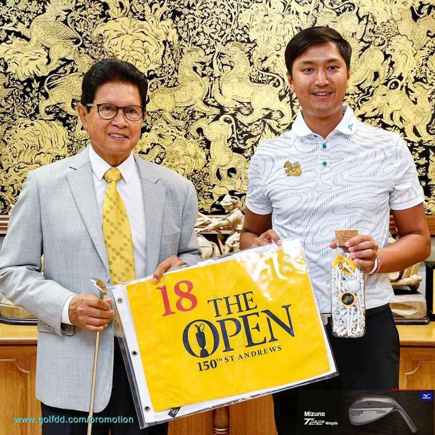 “สดมภ์” เข้าขอบคุณ “สันติ ภิรมย์ภักดี ก่อนลุยลิฟกอล์ฟ 