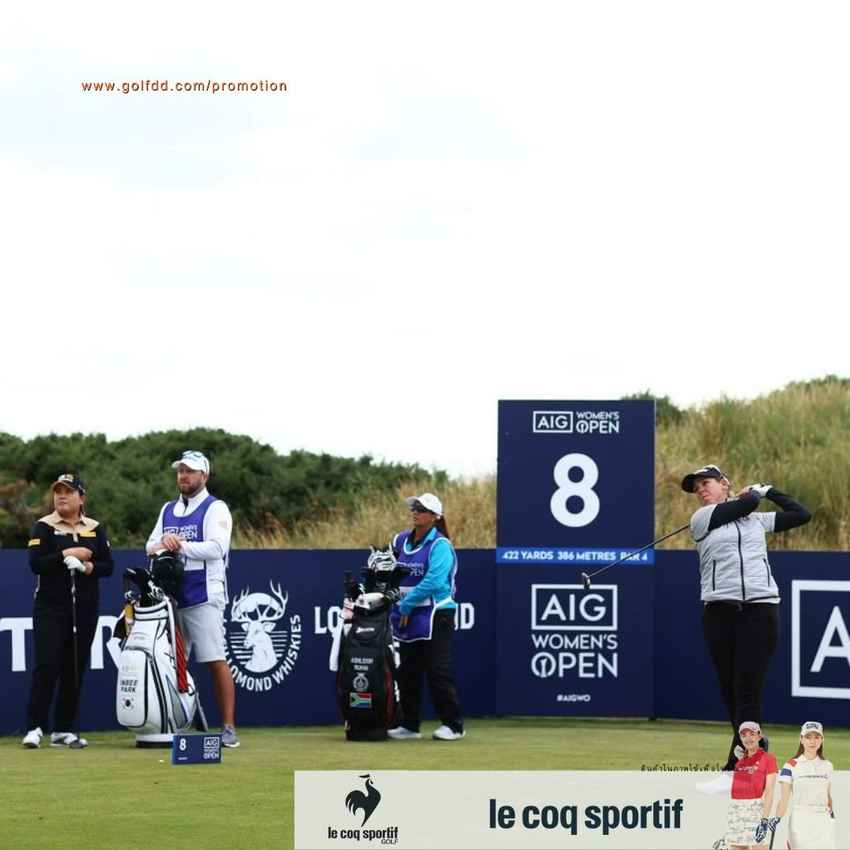 ASHLEIGH BUHAI SHINES สําหรับห้าช็อตนําที่งานเปิดของผู้หญิง AIG 