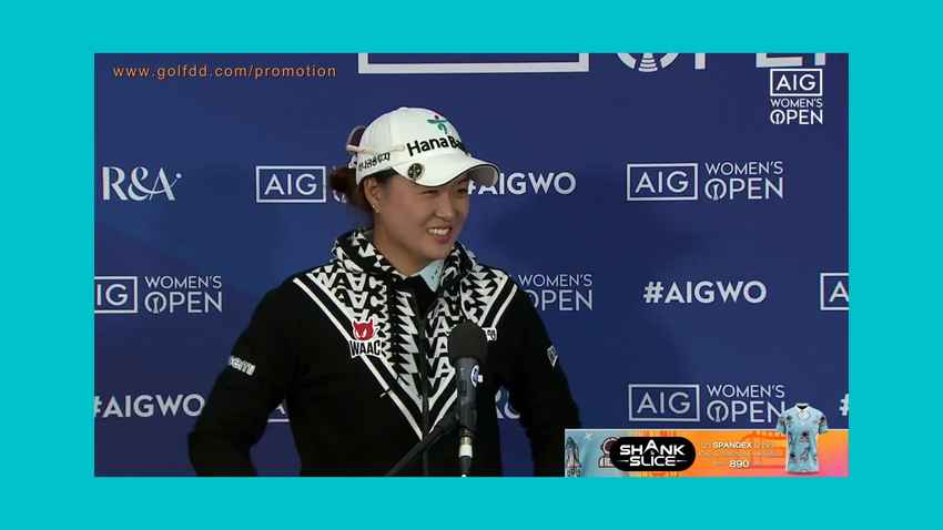 มินจี ลี โปรสาวออสซี่มือ 2 ของโลก เข้าสู่รอบสุดท้าย AIG Women’s Open ที่สกอร์รวม 5 อันเดอร์ ตามหลังผู้นำ แอชลี่ บูไฮ ถึง 9 สโตรก 