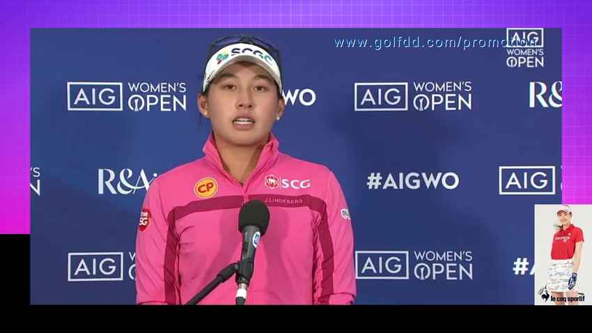 ”อาฒยา ฐิติกุล กล่าวหลังจบอันดับ 7 ร่วม กอล์ฟเมเจอร์  AIG Women’s Open 2022 