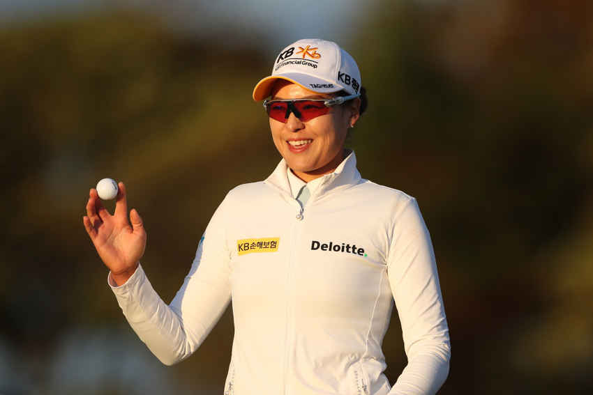 IN GEE CHUN “NEVER GIVE UP” ATTITUDE SHONE THROUGH AT AIG WOMEN’S OPEN 