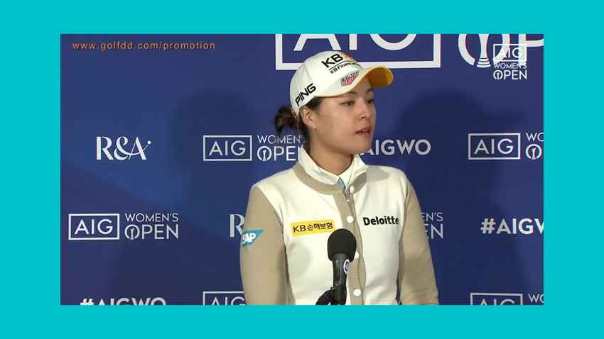 อิน กี ชุน โปรเกาหลีใต้ ได้แค่รองแชมป์กอล์ฟเมเจอร์  AIG Women’s Open 2022 