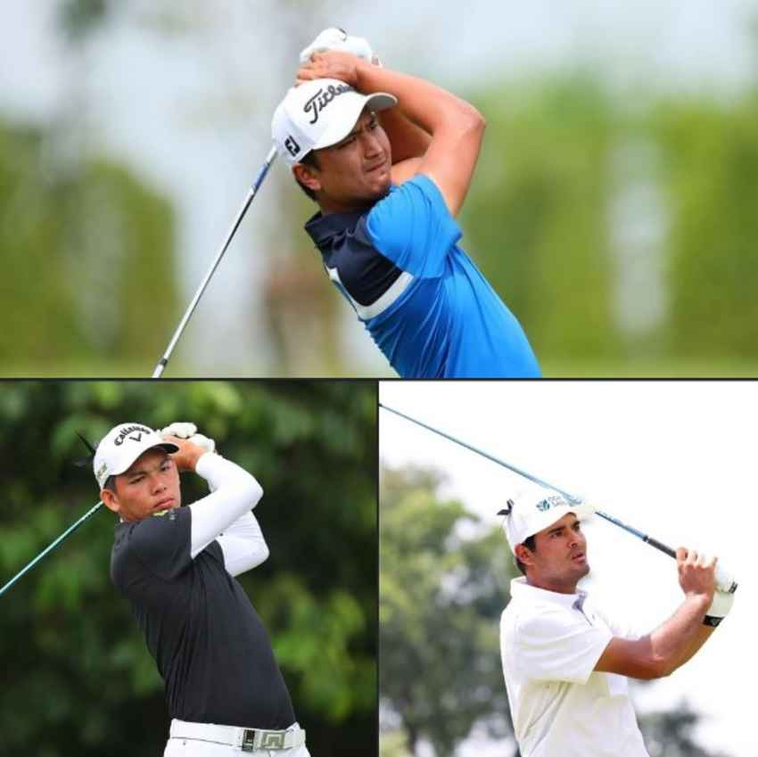 สดมภ์ แก้วกาญจนา อยู่ที่ 27 ร่วม  และ พชร คงวัดใหม่ อยู่ที่ 32 ในกอล์ฟ LIV Golf Invitational Bangkok ณ สนามสโตนฮิลล์ พาร์ 72 จังหวัดปทุมธานี เมื่อวันที่ 8 ตุลาคม 