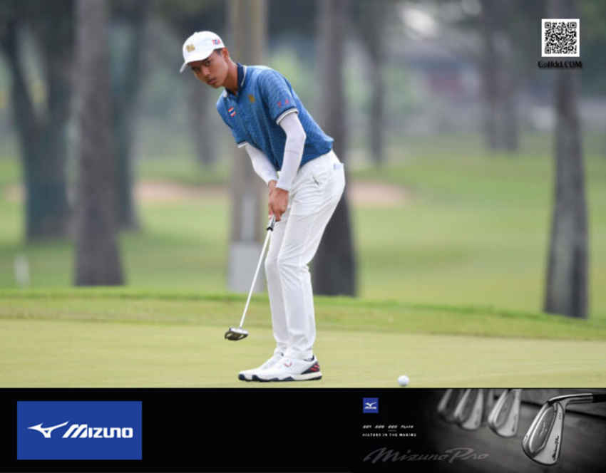 สุทธินนท์ ปัญโญ นักกอล์ฟวัย 19 ปี โชว์ฟอร์มร้อนแรงใน "สิงค์ บางกอกโอเพ่น 2022" 