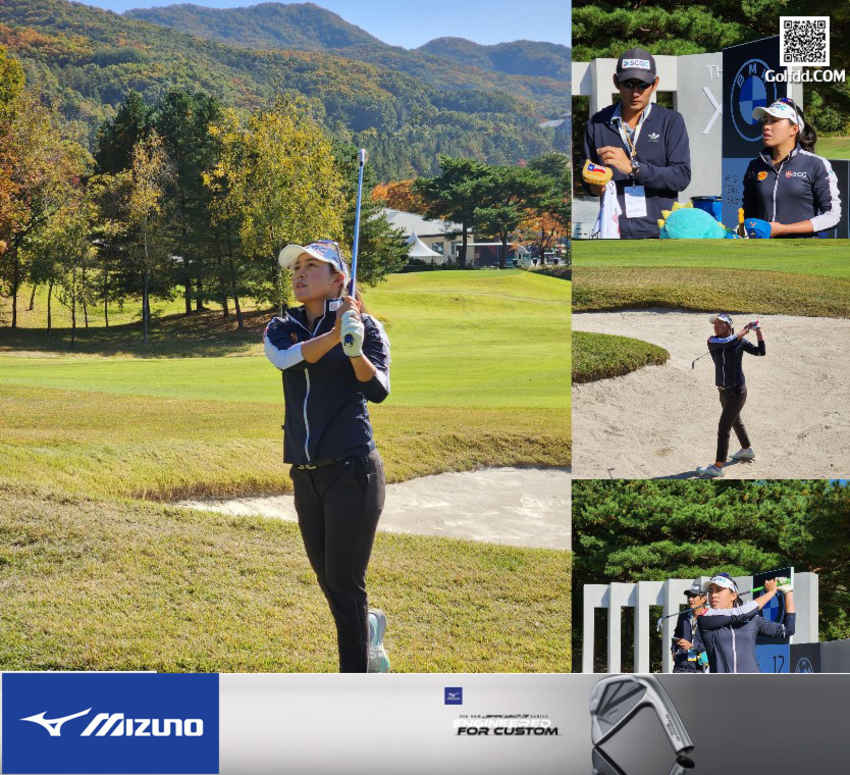 “จีโน่” อาฒยา ฐิติกุล มือ 2 ของโลก รุกกี้แอลพีจีเอทัวร์ 2022 ลงซ้อม ณ สนาม Oak Valley Country 