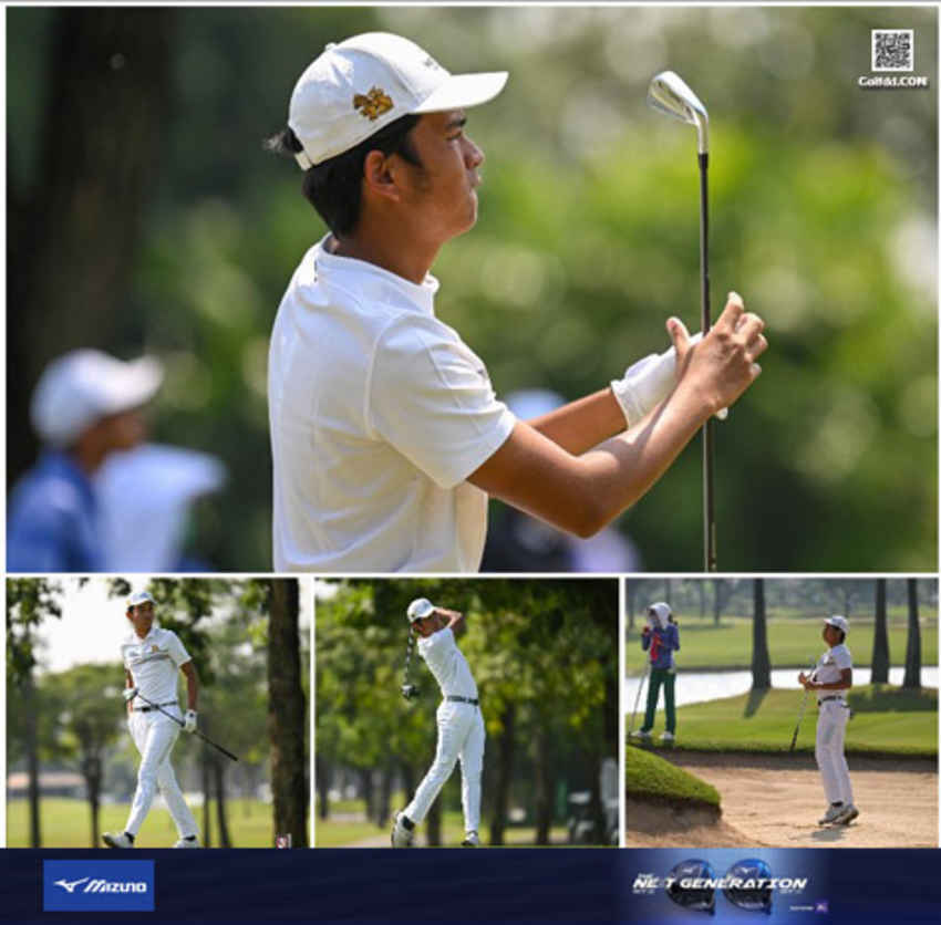 อาศิษฐ์ อารีพันธ์ สวิงทีมชาติวัย 19 ปี เก็บอีเว่นพาร์ 70 สกอร์รวม 3 โอเวอร์พาร์ 213  รั้งที่สองตามหลังผู้นำอยู่ 2 สโตรก 