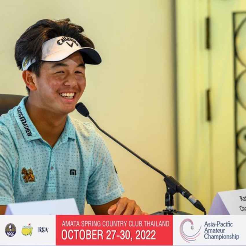 "ทีเค" รัชชานนท์ ฉันทนานุวัฒน์ นักกอล์ฟสมัครเล่นอันดับ 12 ของโลก 1 ใน 10 ตัวแทนจากประเทศไทย 