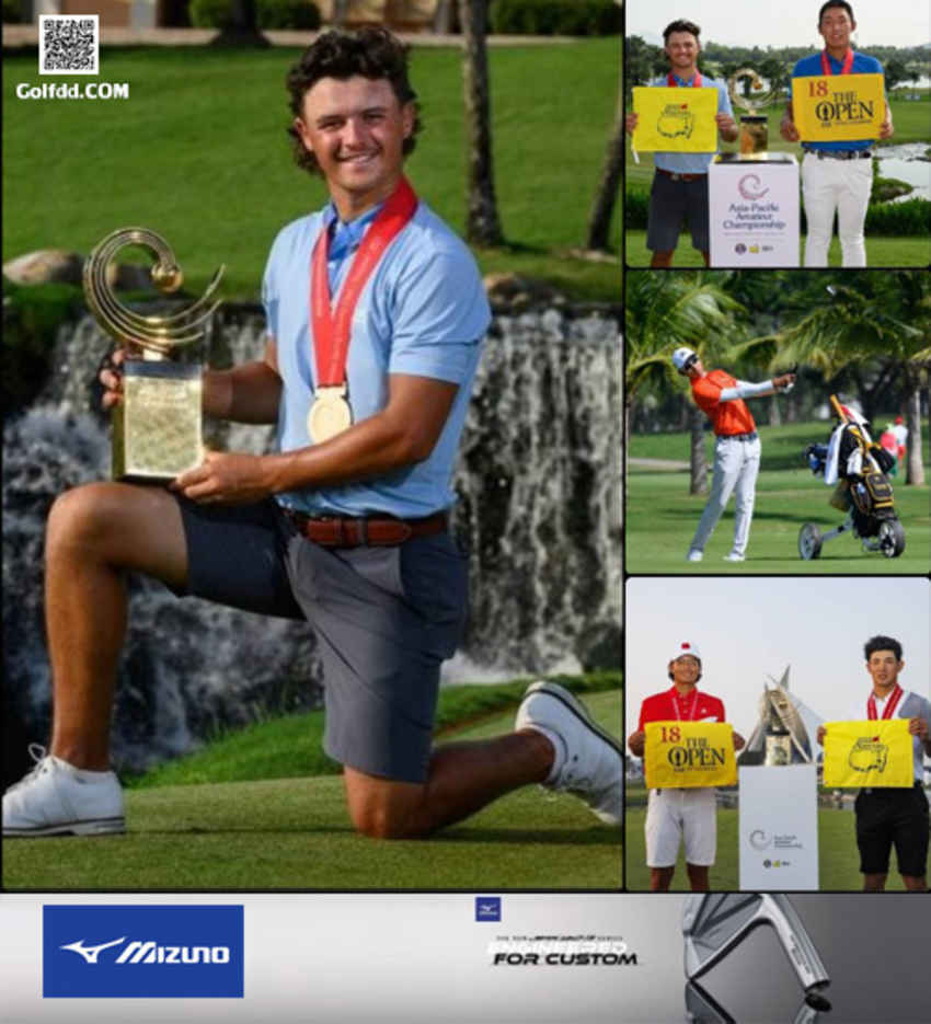 แฮร์ริสัน โครว์ นักกอล์ฟออสซี่คว้าแชมป์ Asia Pacific Amateur Championship 