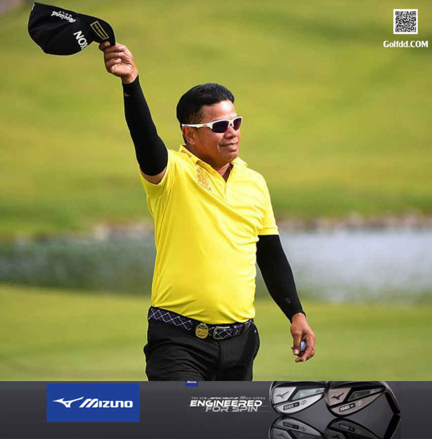 ประหยัดทำ6อันเดอร์ตามสี่สโตรครอบ2กอล์ฟเจแปน ซีเนียร์ 