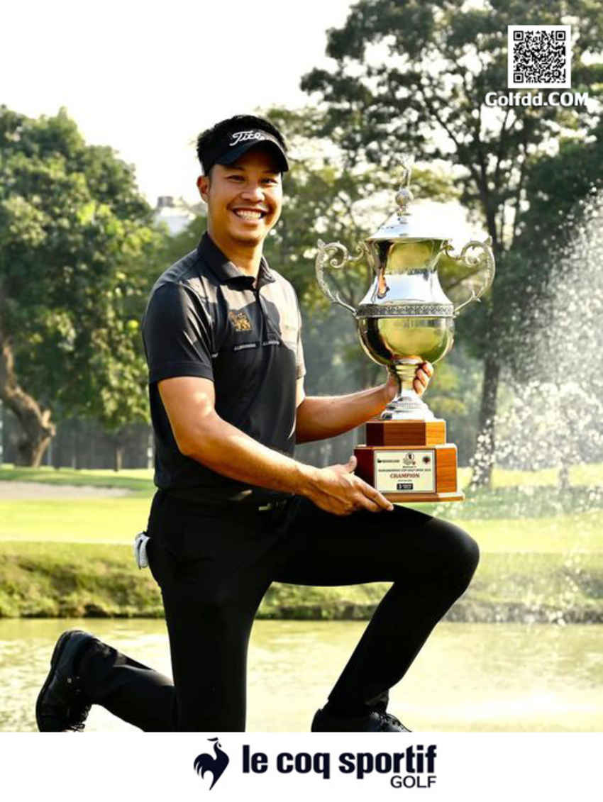 Thailand’s Danthai Boonma won the US$400,000 Bangabandhu Cup Golf Bangladesh Open today after an enthralling two-horse race with close friend and compatriot Kosuke Hamamoto. 
