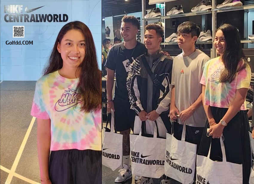 “จีโน่” อาฒยา ฐิติกุล รุกกี้ออฟเดอะเยียร์ 2022 ของแอลพีจีเอทัวร์ ร่วมงาน Nike ที่เซ็นทรัลเวิลด์ 