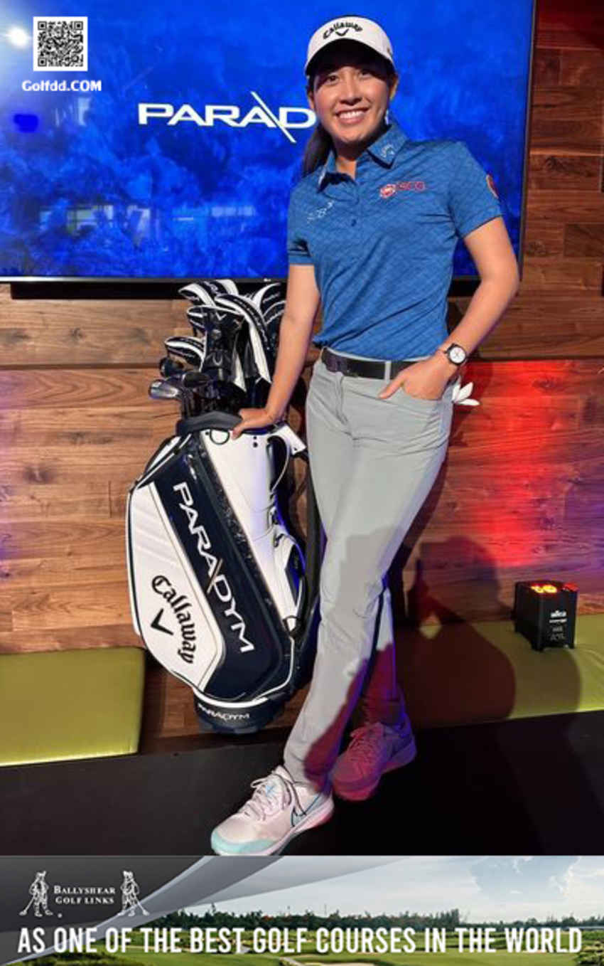 Callaway เป็นสปอนเซอร์หลักใหม่ของ “จีโน่” อาฒยา ฐิติกุล มือ 3 ของโลก 