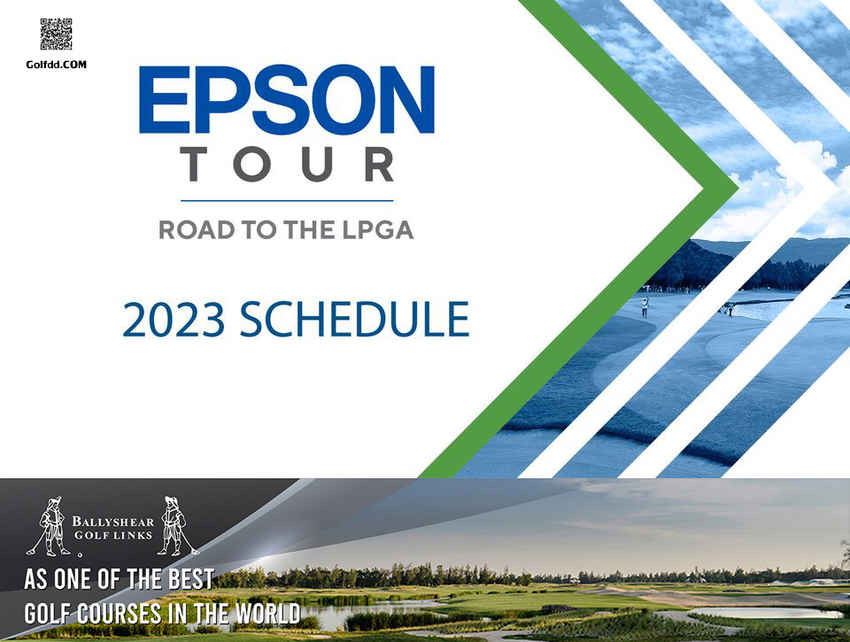 Epson Tour ประกาศโปรแกรมฤดูกาล 2023 จำนวน 22 รายการ เงินรางวัลรวม 4.9 ล้านดอลลาร์ 
