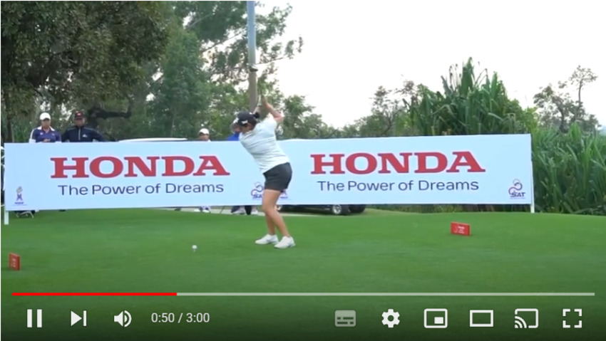 โปรซิม ณัฐกฤตา นำ 1 สโตรก การแข่งขันรอบคัดเลือก Honda LPGA Thailand 2023 National Qualifiers 