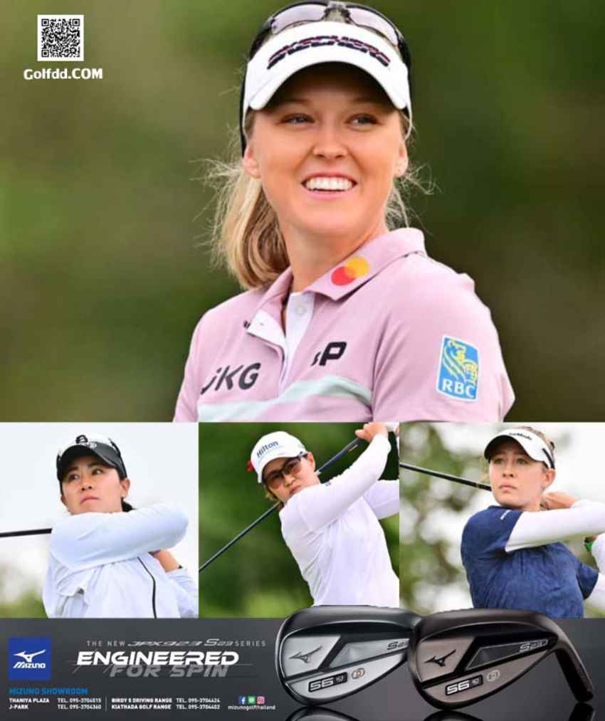 บรู๊คส์ ฮันเดอร์สัน นำห่าง  3 สโตรก นาสะ ฮาตาโอกะ และเนลลี่ คอร์ด้า อยู่ที่ 2 ร่วมสกอร์ 11 อันเดอร์ 