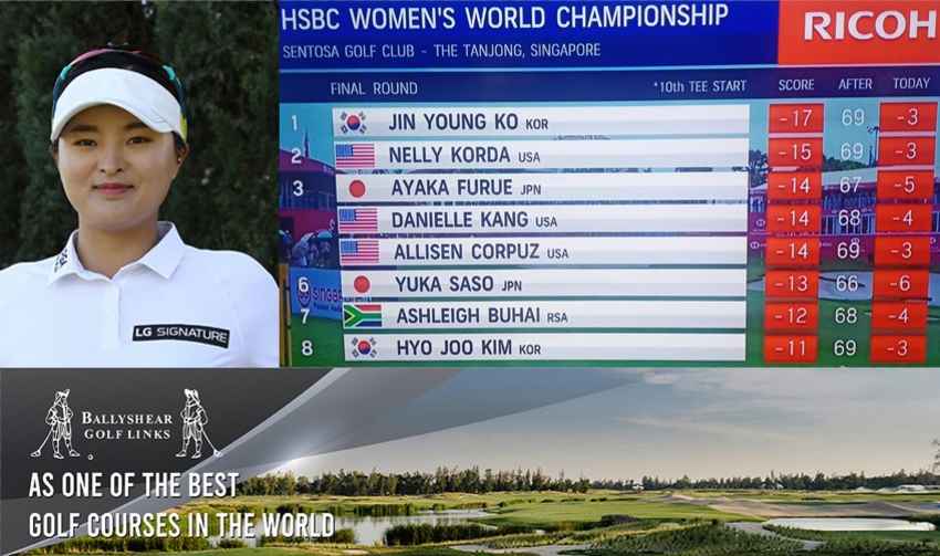 ยินดีกับแชมป์ "Jin Young Ko" ในรายการ HSBC WOMEN'S WORLD CHAMPIONSHIP 2023 