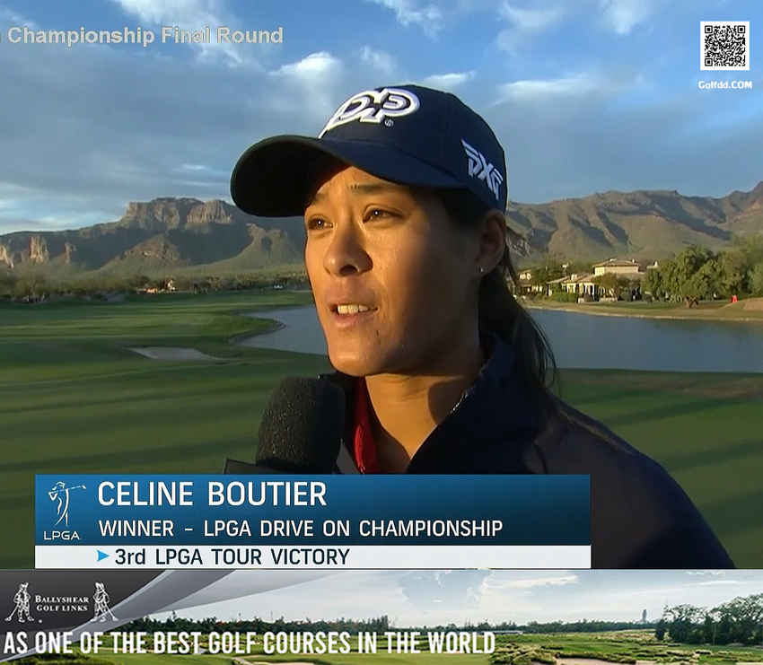 ชม Highlights Celine Boutier Final Round 2023 LPGA Drive On Championship 
