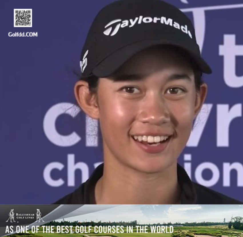 “แพงกี้” แอลล่า แกลิทสกีย์ วัย 16 ปี กับการประเดิม The  Chevron Championship 