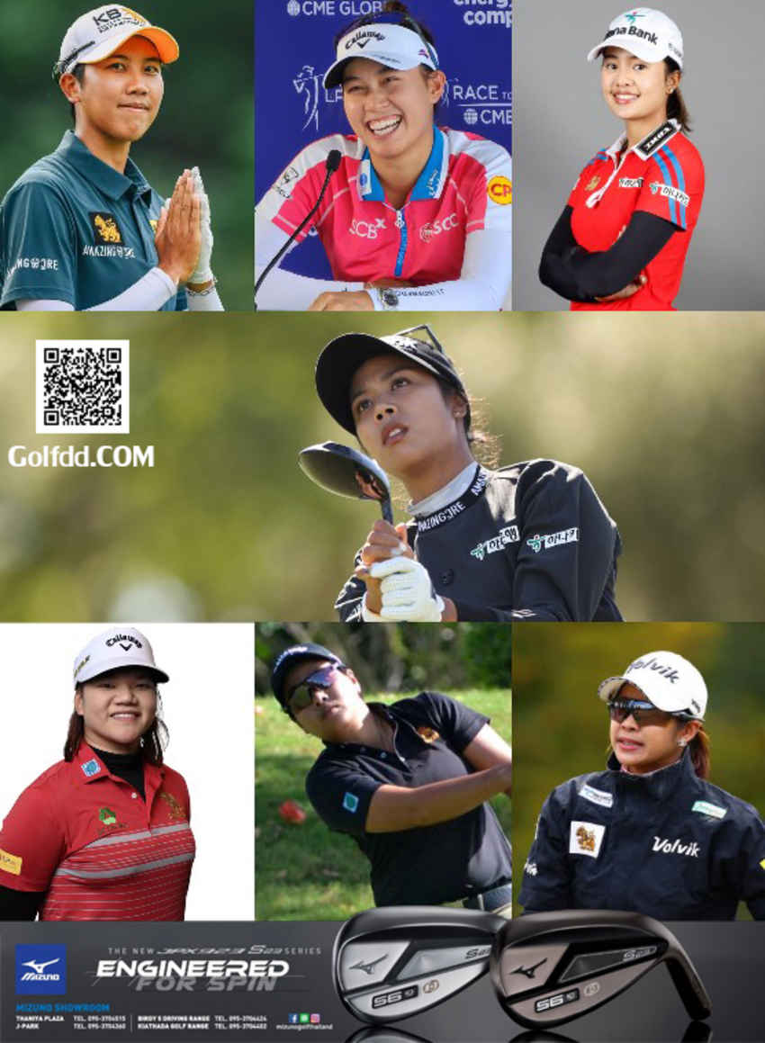7 จาก 12 สาวไทยเล่นต่อใน 2 รอบสุดท้าย รายการ JM Eagle LA Championship 