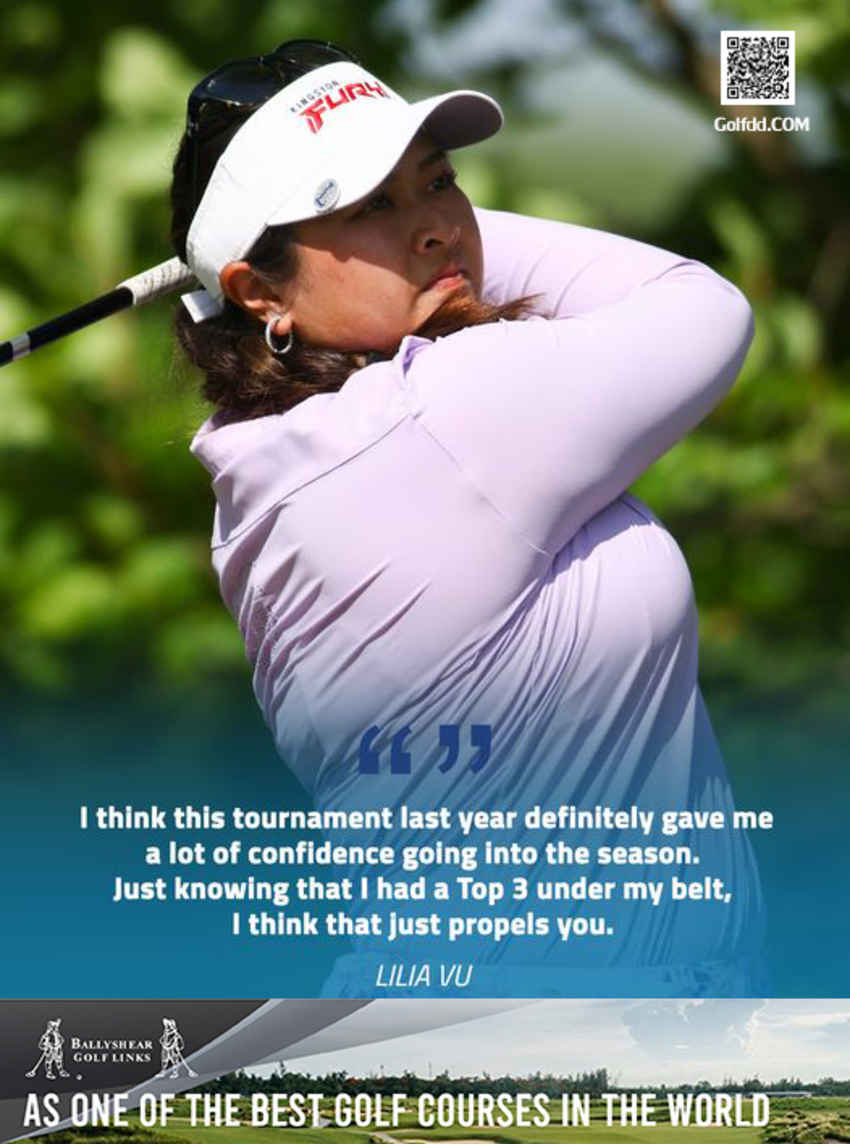 ลิเลีย วู โปรมือ 4 ของโลก กล่าวหลังจากคว้าชัยนัดแรกของกลุ่ม รายการ Bank of Hope LPGA Match Play 
