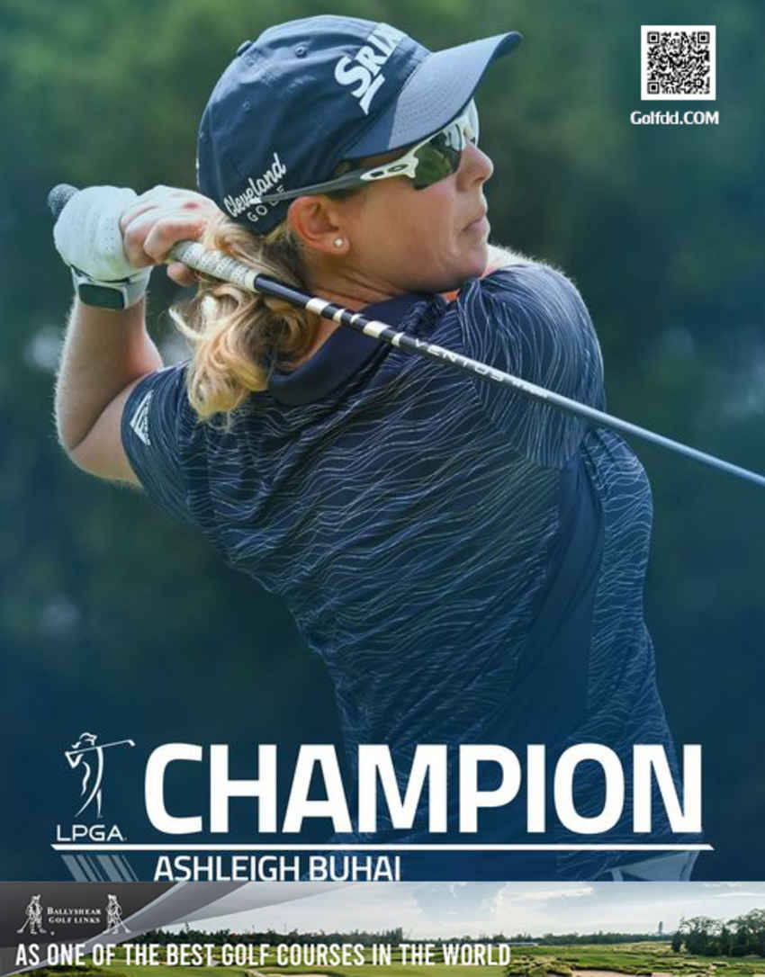 แอชลี บูฮาย นักกอล์ฟสาวจากแอฟริกาใต้คว้าแชมป์รายการ ShopRite LPGA Classic 