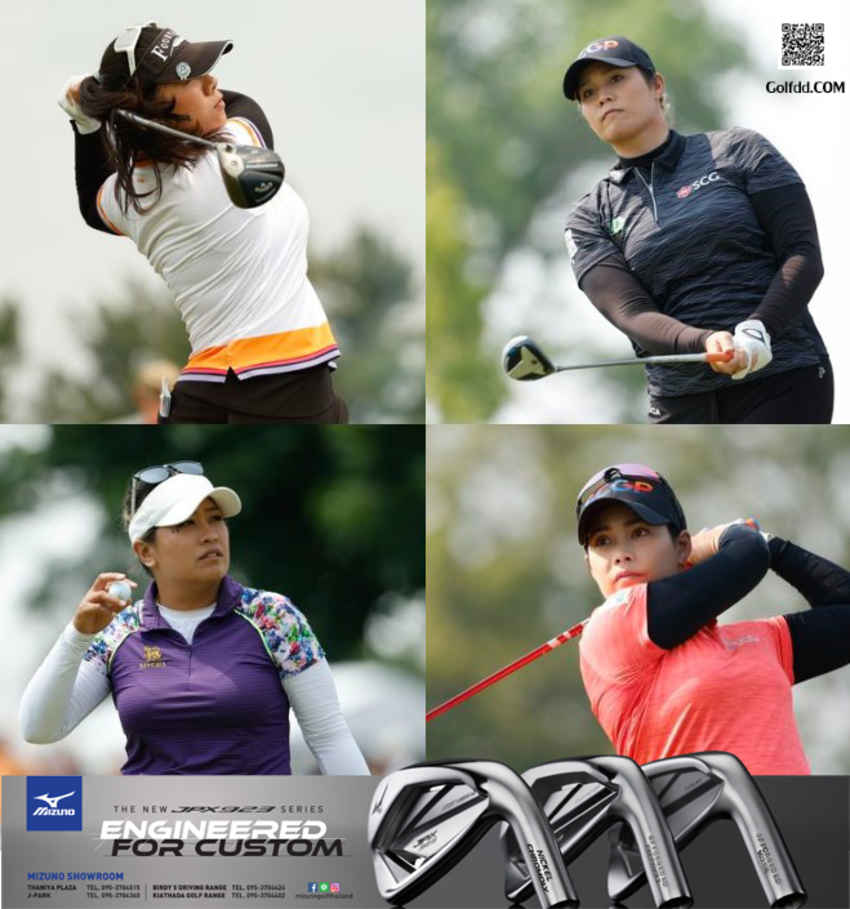 "เม"  เอรียา จุฑานุกาล จบอันดับ 2 รายการ Meijer Lpga Classic ที่ไบลธ์ฟิลด์ คันทรี คลับ รัฐมิชิแกน ประเทศสหรัฐอเมริกา 