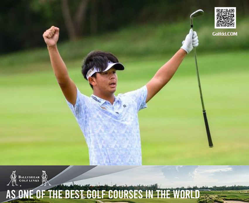 "ทีเค" รัชชานนท์ ฉันทนานุวัฒน์ ผ่านเข้าสู่รอบ 16 คนสุดท้ายรายการ The Amateur Championship ณ สนาม Hillside Golf Club 
