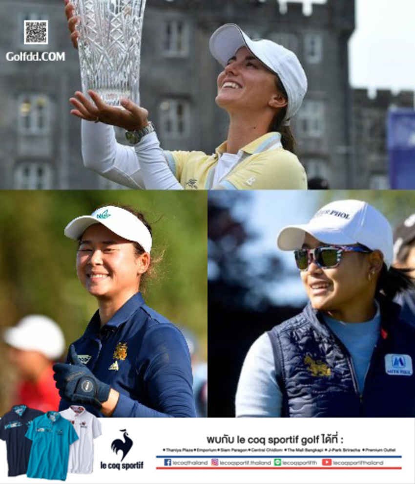 เชียร์ 2 นักกอล์ฟสาวไทย โปร “April” และ โปร “Mind”   LET : KPMG Women’s Irish Open 