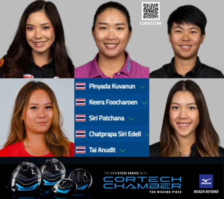 ส่งกำลังใจและเชียร์ 5 กอล์ฟสาวไทย EPSON Tour รายการGuardian Championship 15-17 กันยา ที่ Alabama 