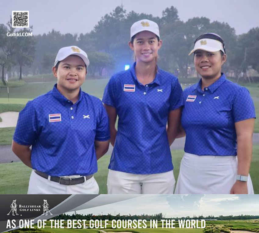 ผลงานนักกอล์ฟไทยรอบแรก บุุคคลหญิง กีฬาเอเชียนเกมส์ 2022 วันที่ 28 กันยายน ณ สนาม 