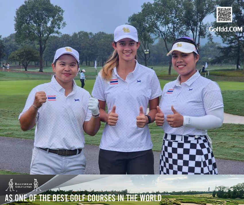 สวิงสาวไทยมีลุ้นเหรียญทองตามสโตรคเดียว เปียโน รั้งที่ 2 กอล์ฟ เอเชียนเกมส์ รอบสาม ที่หางโจวฯ 
