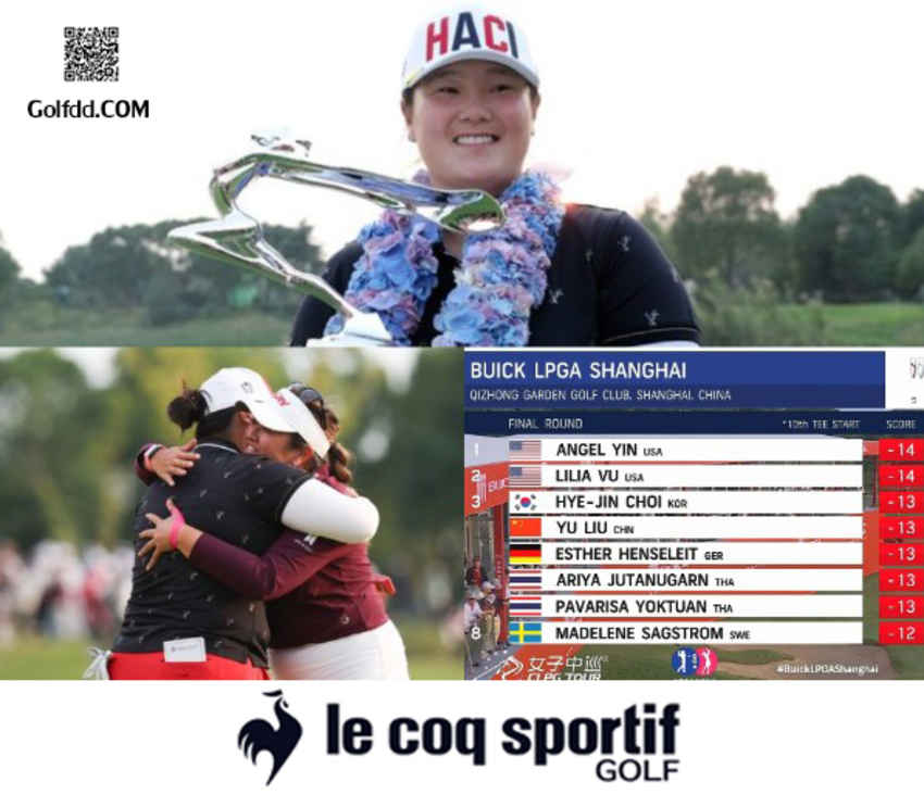 แองเจิล หยิน เอาชนะเพลย์ออฟ  ลีเลีย หวู   คว้าแชมป์รายการ Buick LPGA Shanghai 